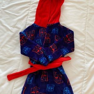 Boys 4T Transformers Robe